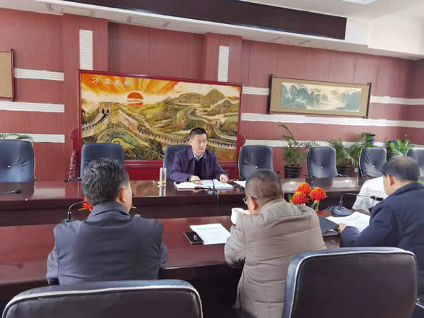 隴運集團(tuán)公司召開領(lǐng)導(dǎo)班子會議安排部署近期重點工作